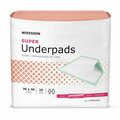 Mckesson Super Moderate Absorbency Underpad, 30 x 30 Inch, 10PK UPMD3030